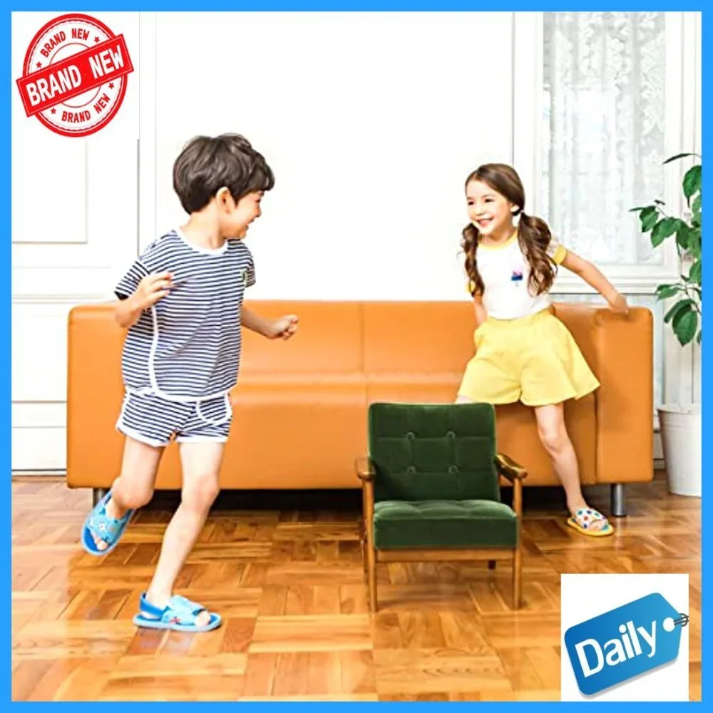 Kids Indoor Quiet Slippers Noise Canceling Non-Slip Comfortable